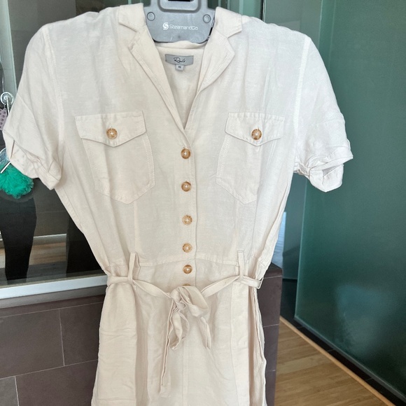 Rails Linen Georgie Romper - XS - Picture 3 of 6